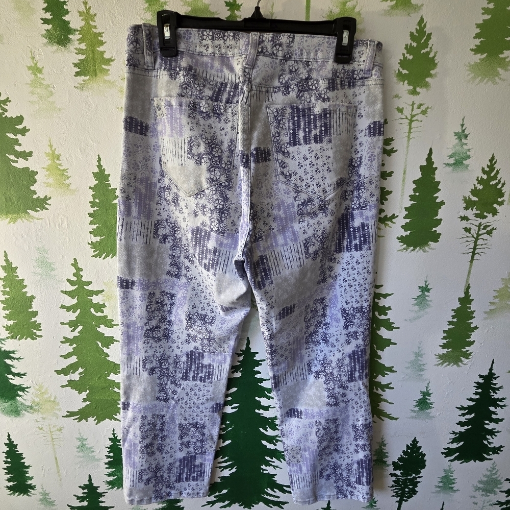 Patchwork Patterned Kensie Straight Fit Jeans - image 2